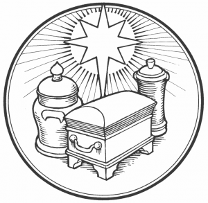 Representation of the gifts of the magi