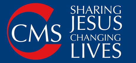 Logo with "CMS: Sharing Jesus; Changing Lives" written on it